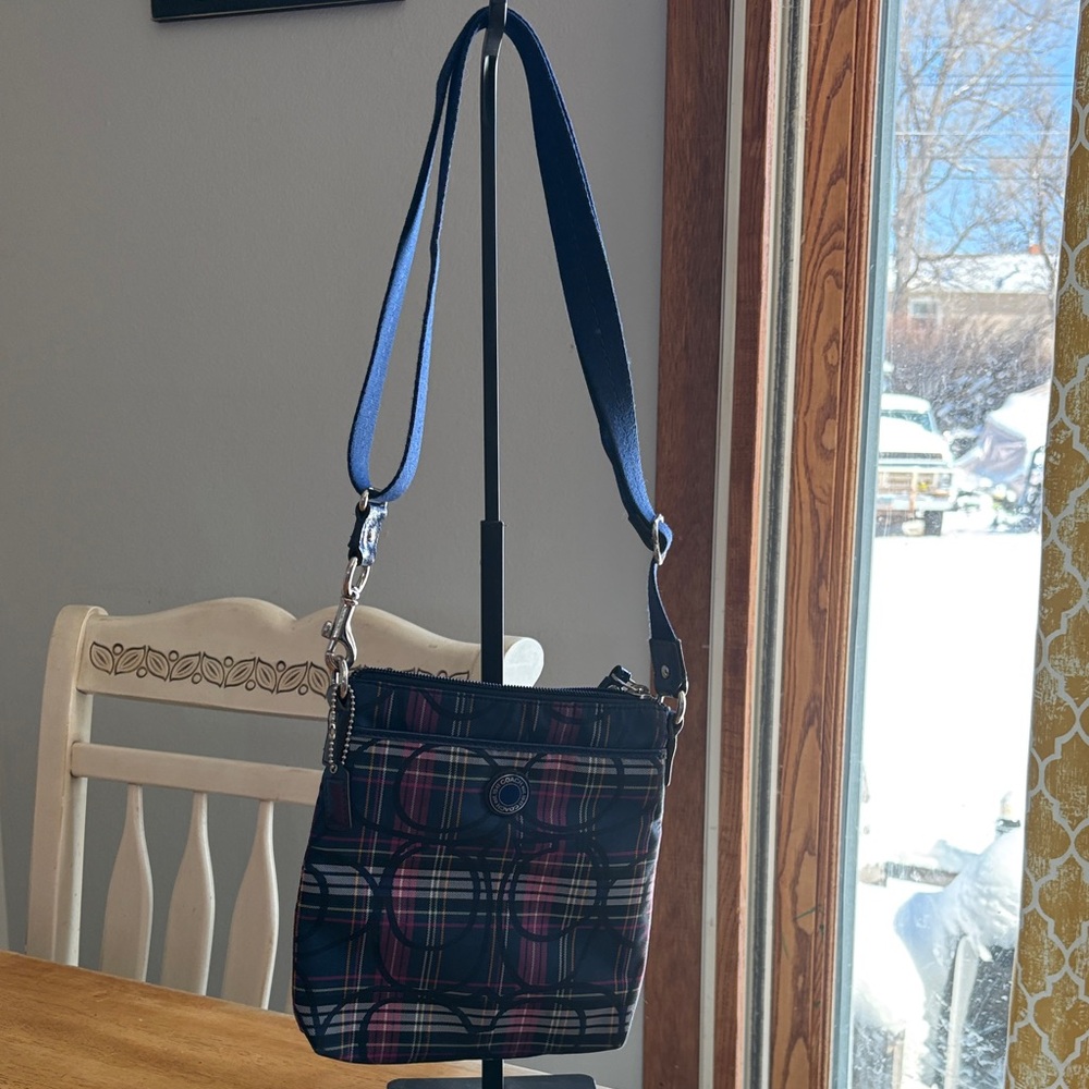 Coach Tartan swingpack Bag